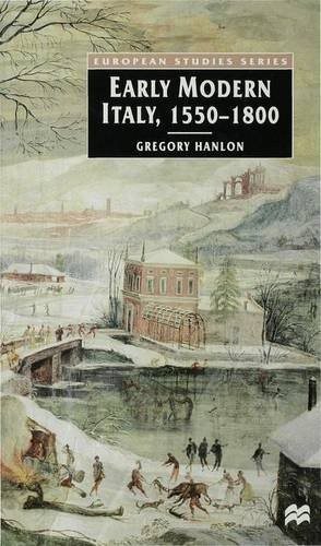 Couverture : Early Modern Italy, 1550-1800