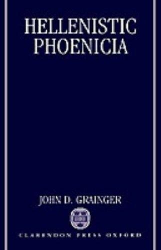 Couverture : Hellenistic Phoenicia