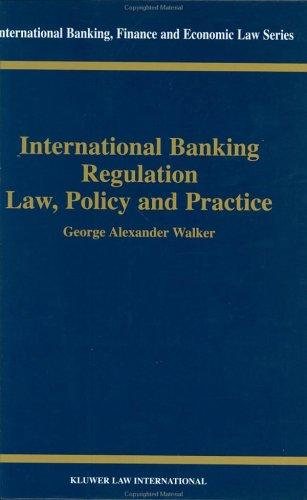 Couverture : International banking regulation