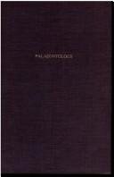 Couverture : Palaeontology