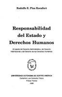 Couverture : Responsabilidad del estado y derechos humanos