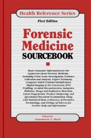 Couverture : Forensic medicine sourcebook