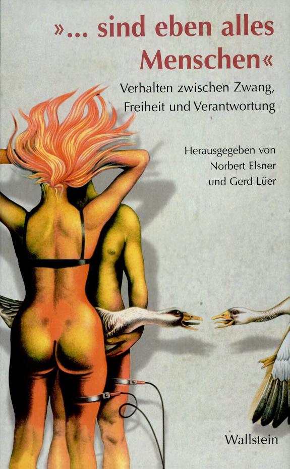 Couverture : "--sind eben alles Menschen"