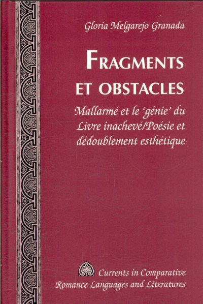 Couverture : Fragments et obstacles