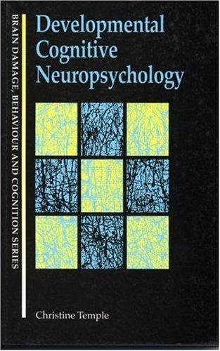 Couverture : Developmental cognitive neuropsychology