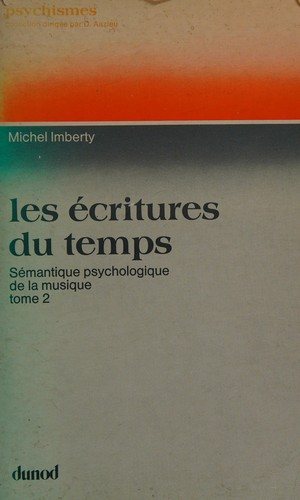 Couverture : Les Écritures du temps
