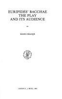 Couverture : Euripides' Bacchae