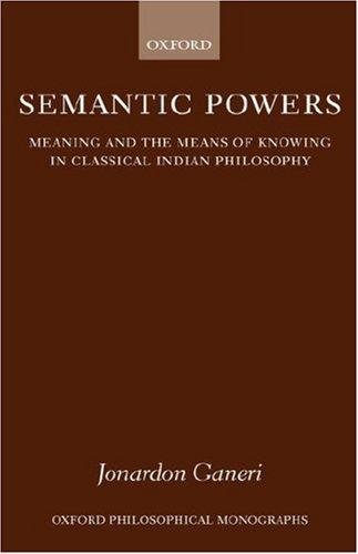 Couverture : Semantic powers