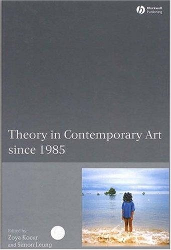 Couverture : Theory in contemporary art since 1985
