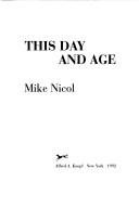 Couverture : This day and age