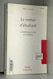 Couverture : Le métier d'étudiant