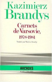 Couverture : Carnets de Varsovie, 1978-1981
