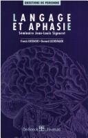 Couverture : Langage et aphasie