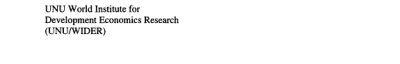 Couverture : The potential of development contracts and conditionality