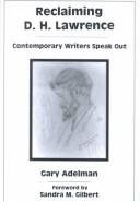 Couverture : Reclaiming D. H. Lawrence