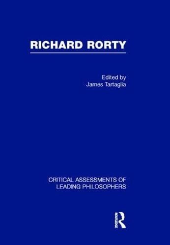 Couverture : Richard Rorty