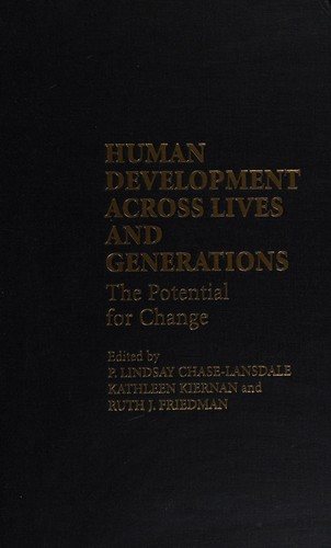 Couverture : Human development across lives and generations