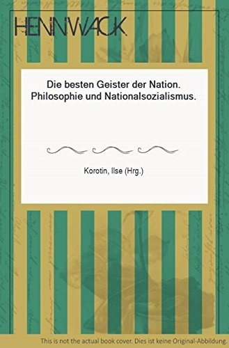 Couverture : Die besten Geister der Nation