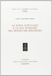 Couverture : La scena conviviale e la sua funzione nel mondo del Boccaccio