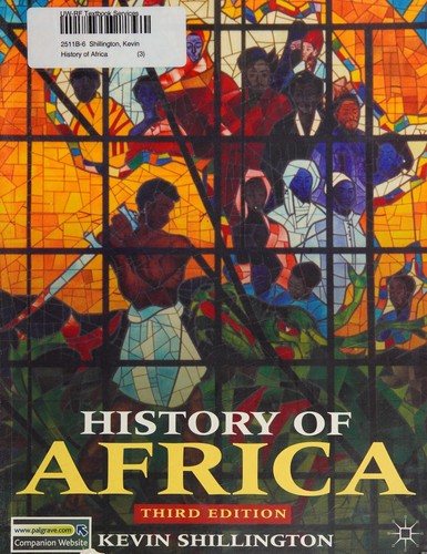 Couverture : History of Africa