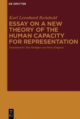 Couverture : Essay On A New Theory Of The Human Capacity For Representation