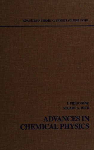 Couverture : Advances in Chemical Physics