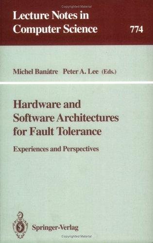 Couverture : Hardware and software architectures for fault tolerance