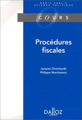 Couverture : Procédure pénale
