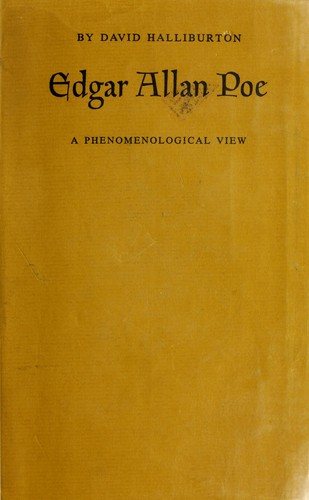 Couverture : Edgar Allan Poe