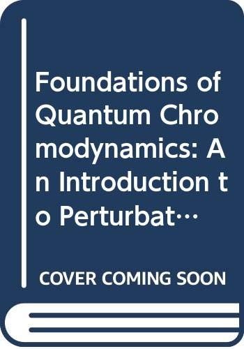 Couverture : Foundations of quantum chromodynamics