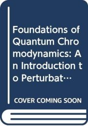 Couverture : Foundations of quantum chromodynamics