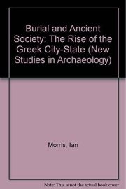 Couverture : Burial and ancient society
