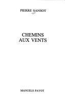 Couverture : Chemins aux vents