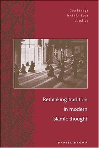 Couverture : Rethinking Tradition in Modern Islamic Thought