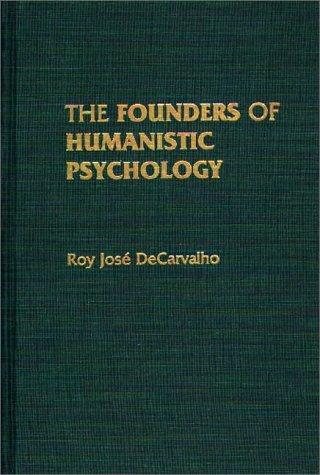 Couverture : The founders of humanistic psychology