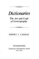 Couverture : Dictionaries