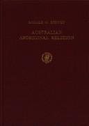 Couverture : Australian Aboriginal Religion