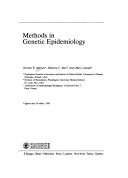 Couverture : Methods in Genetic Epidemiology (Contributions to Epidemiology and Biostatistics)
