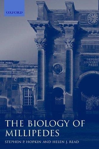 Couverture : The biology of millipedes