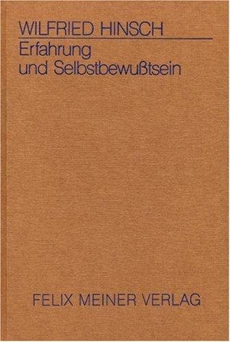 Couverture : Erfahrung und Selbstbewusstsein
