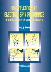 Couverture : New applications of electron spin resonance