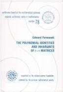 Couverture : The polynomial identities and invariants of n x n matrices