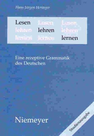 Couverture : Lesen lehren lernen