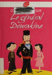 Couverture : Le général Dourakine