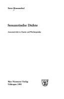 Couverture : Semantische Dichte