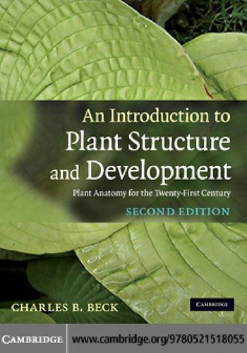 Couverture : An introduction to plant structure and development