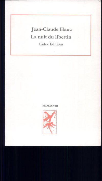 Couverture : La nuit du libertin