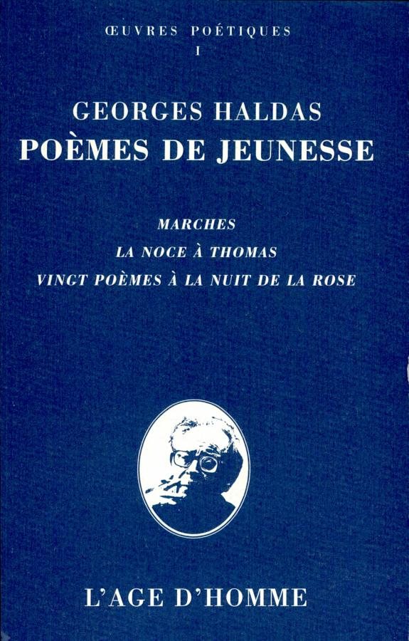 Couverture : Poèmes de jeunesse
