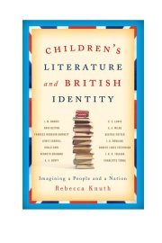 Couverture : Children's Literature and British Identity