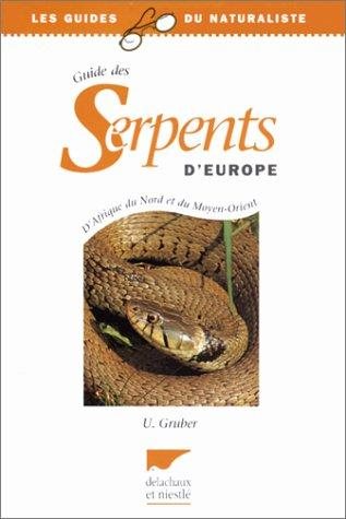 Couverture : Guide des serpents d'Europe